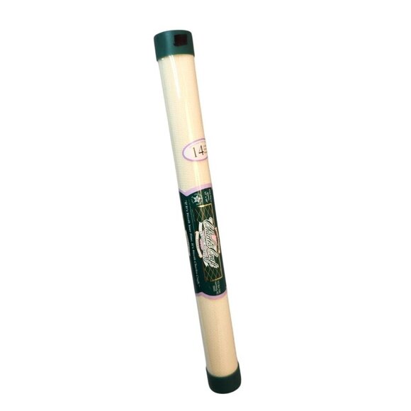 Charles Craft 14 Count Cross Stitch Fabric Roll 15" X 18" Ivory 100% Cotton - Picture 1 of 6